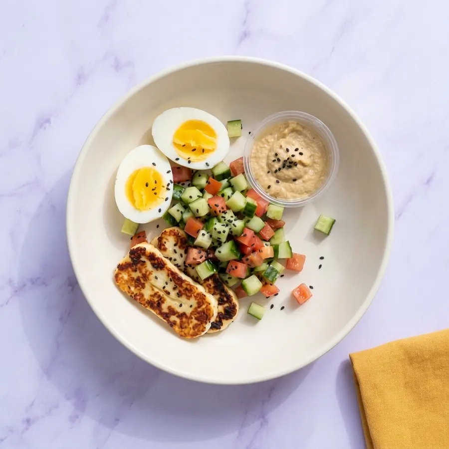 Halloumi Breakfast Bowl